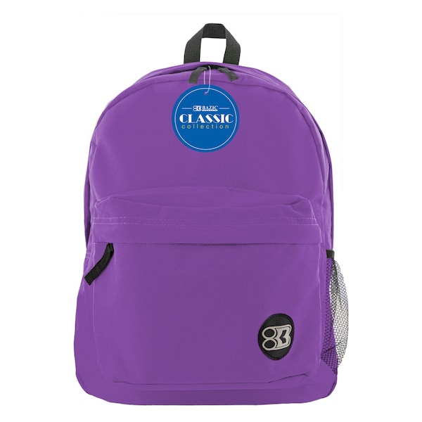 Classic Backpack 17in Purple, PK2